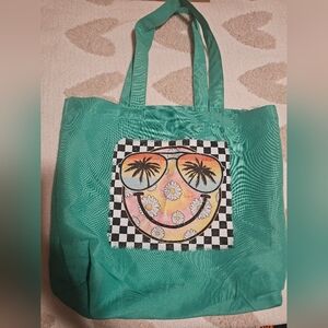 Green Tote Bag New